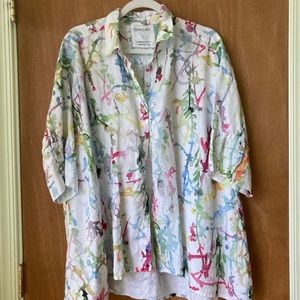 Linen painter's smock by Grizas